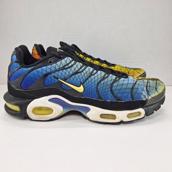 Nike Air Max Plus Greedy Multi-Color Athletic Shoes AV7021-001 Men's Size 9.5 - Picture 2 of 15
